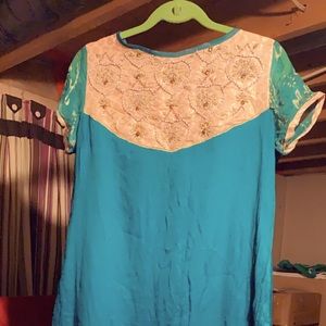 Long shirt dress party wear